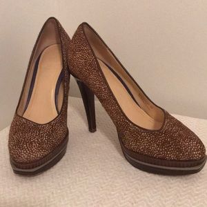 Cole Haan Chelsea Calf Double Platform pump  sz 8